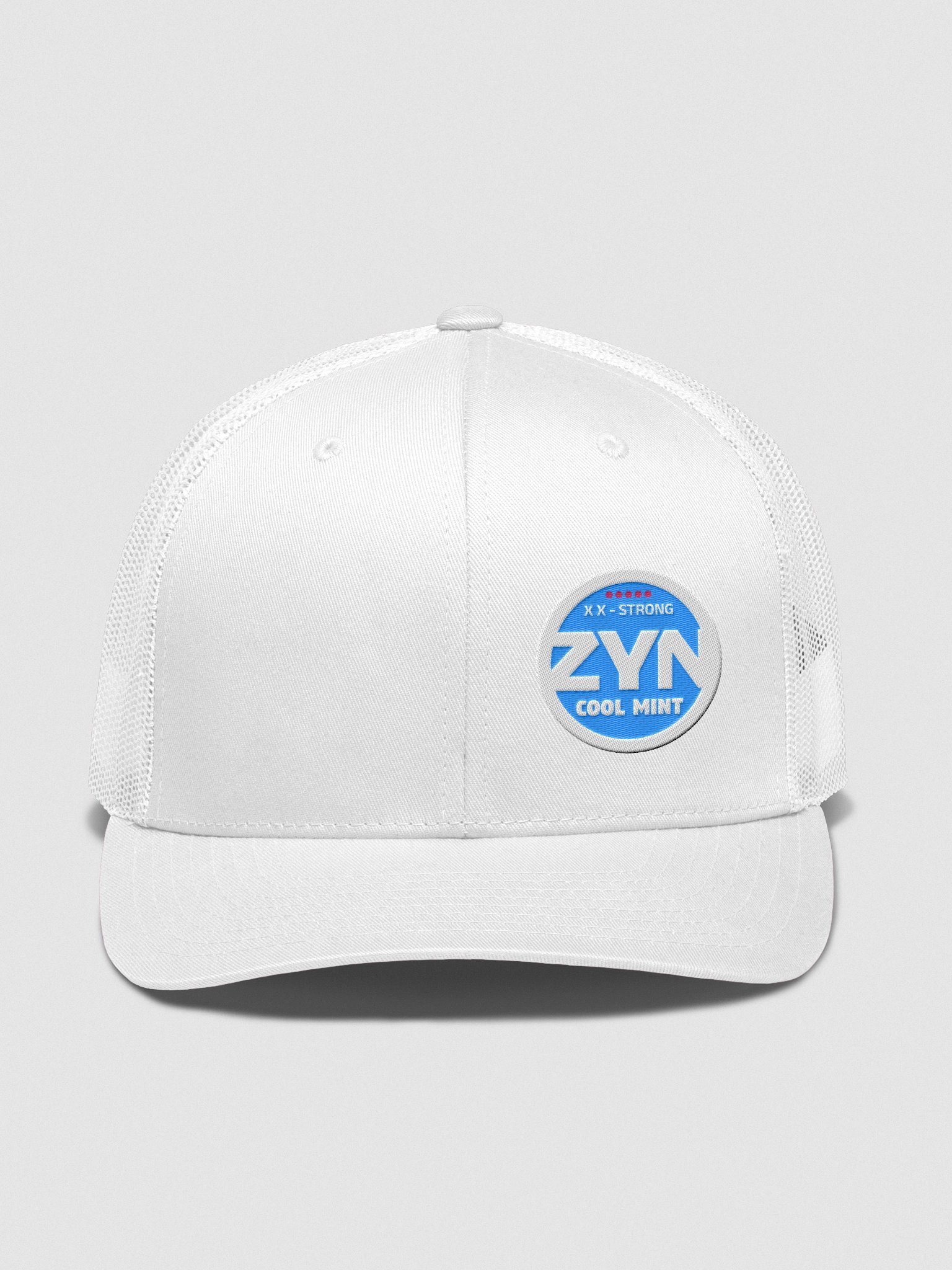 COOL MINT Trucker Hat WHITE product image (1)