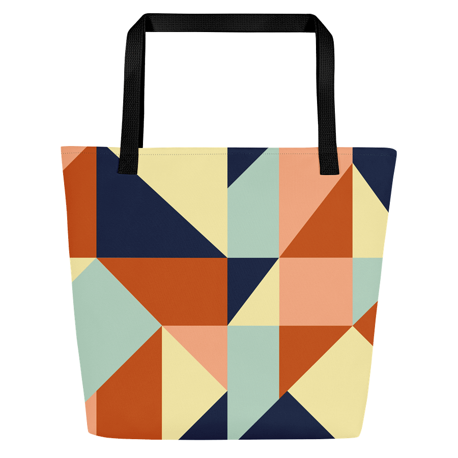 Geometric Fusion All-Over Tote Bag product image (1)