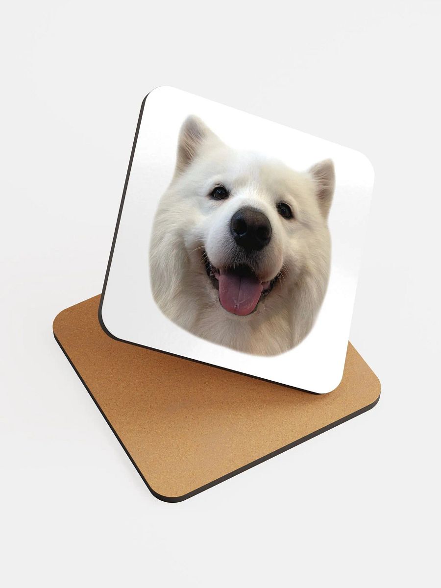 Snow - Glossed Cork Coasters product image (3)