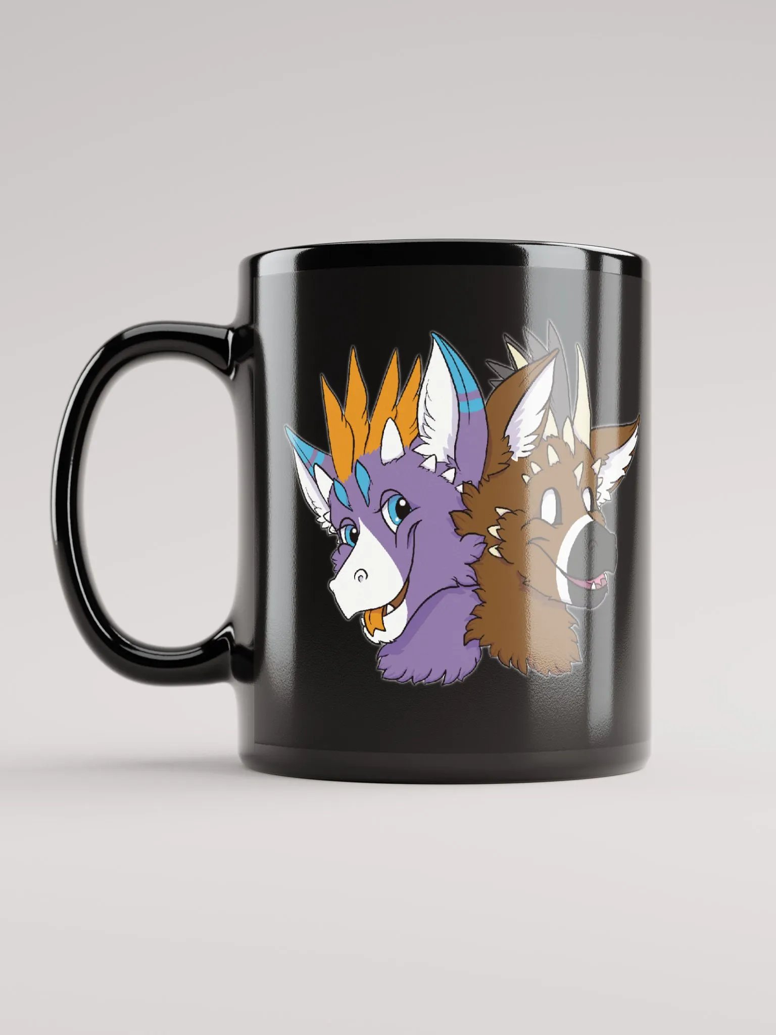{Special Edition} Lavender/Telephone Black Mug product image (1)