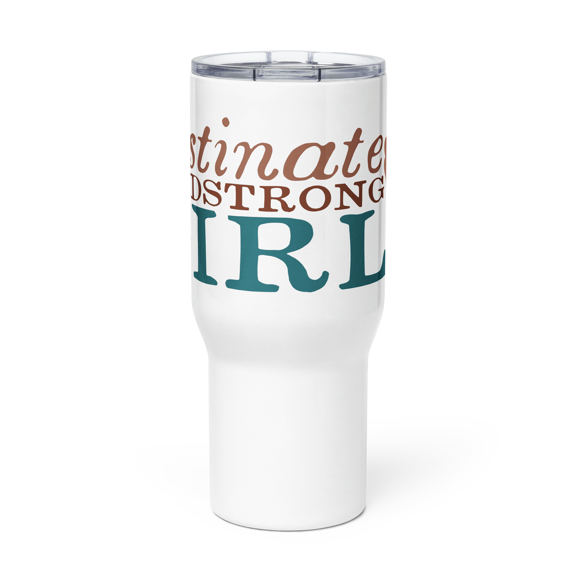 Travel Mug with a Handle Obstinate Headstrong Girl product image (3)