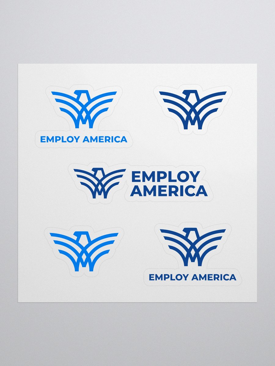 Employ America New Logo Stickers product image (1)