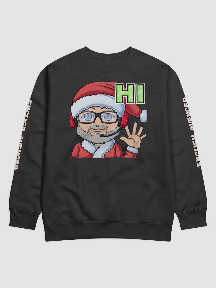 Xmas Ricky Wave Emote Sweatshirt product image (1)