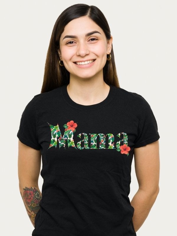 Tropical Vibes MAMA T-Shirt product image (1)
