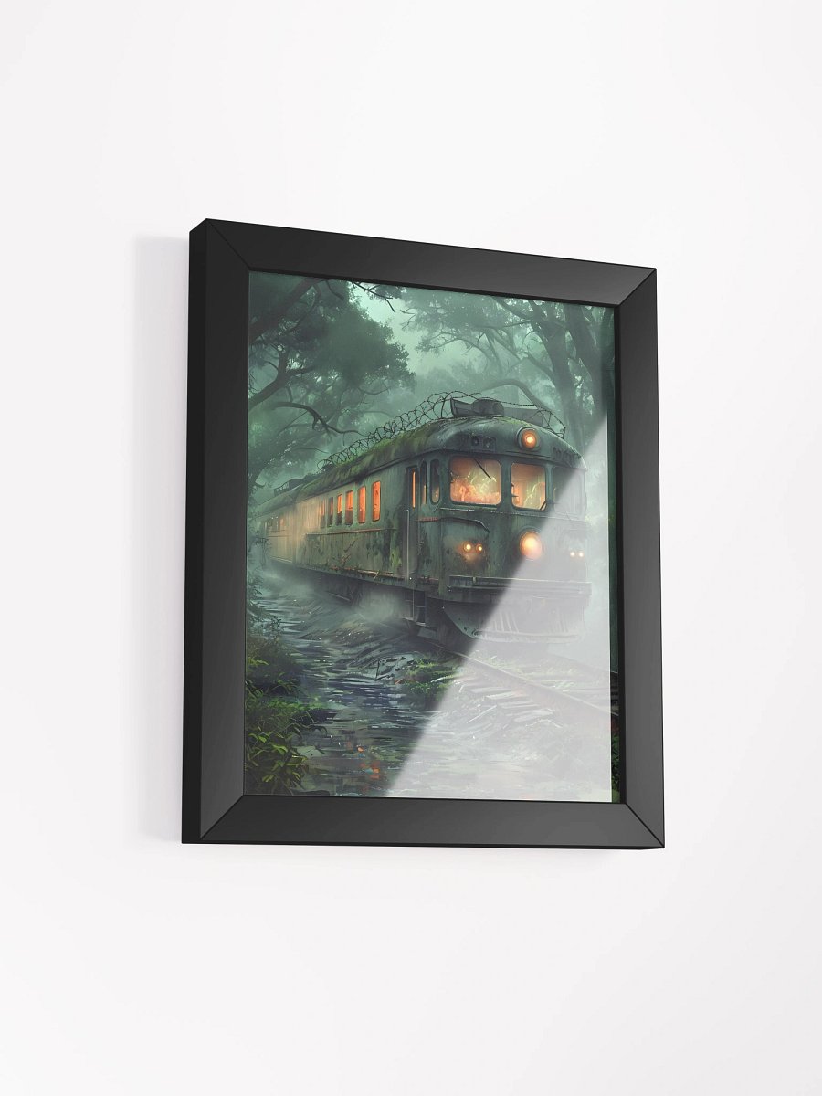 Misty Forest Train Journey Wall Art product image (3)