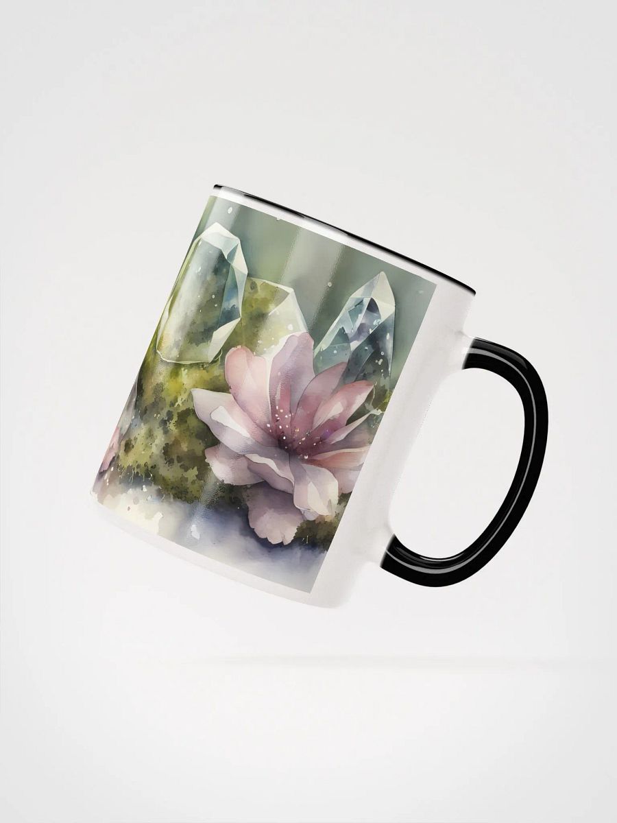 Mossy Crystals, Ceramic Mug with Color Inside product image (5)