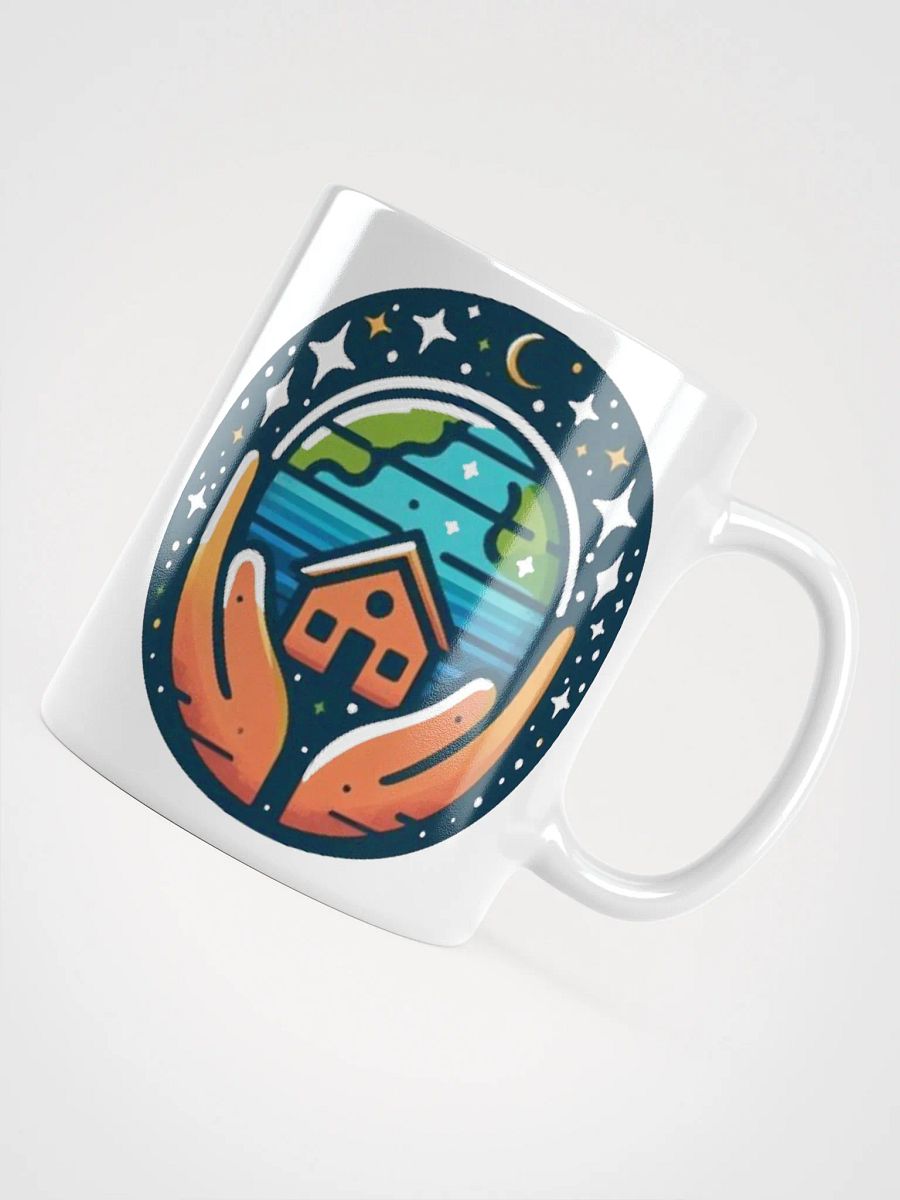 Cosmic Globe Hands Mug product image (10)