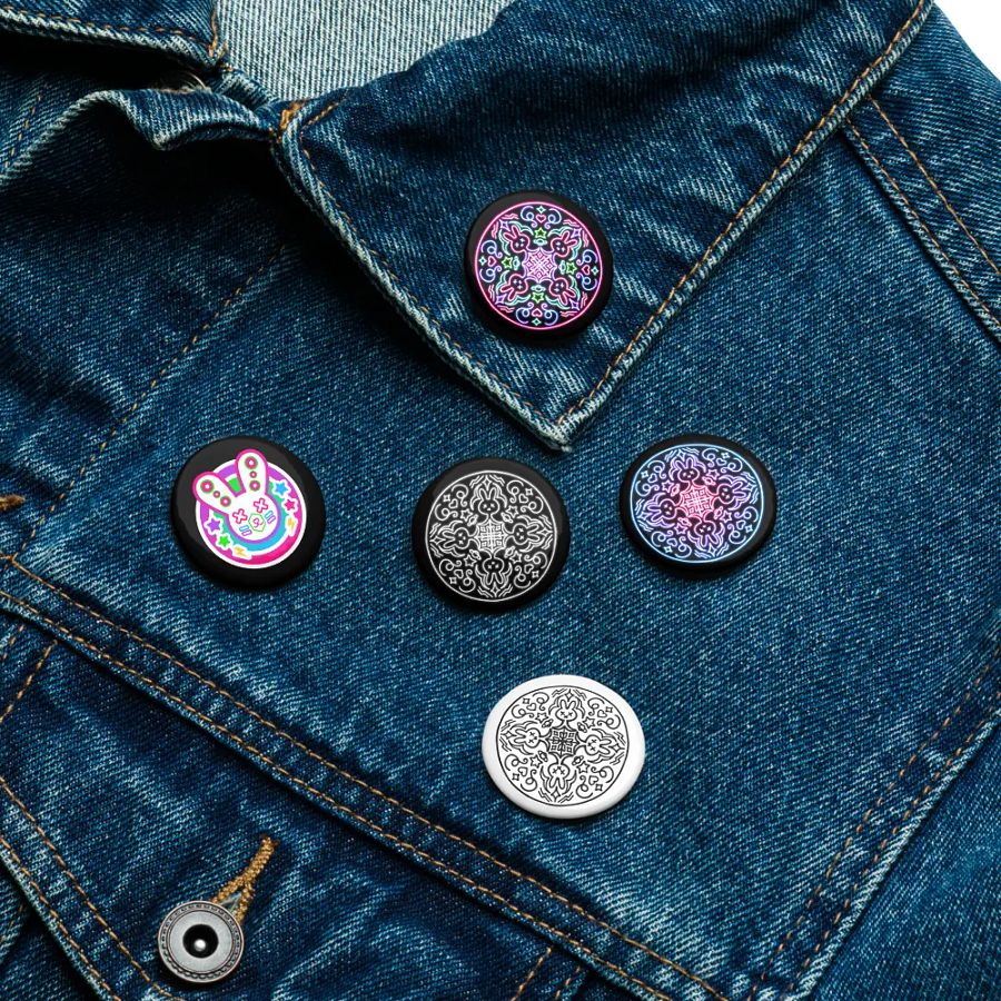 Bunny Button Set product image (16)