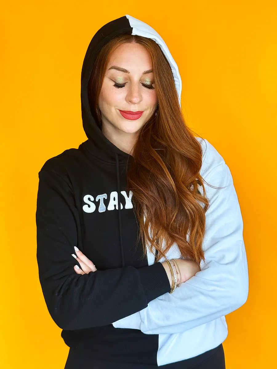 Scotty sire color block hoodie hotsell
