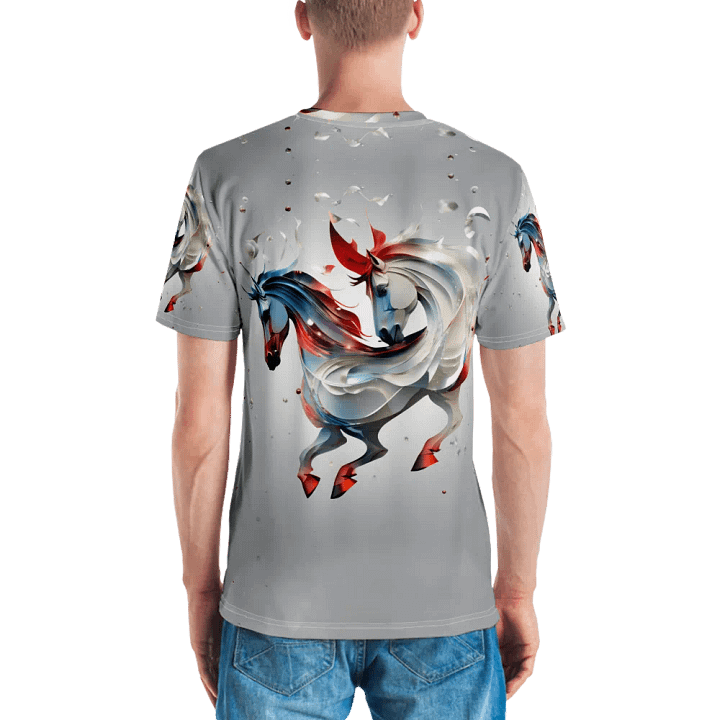 Running Horses T shirt product image (2)