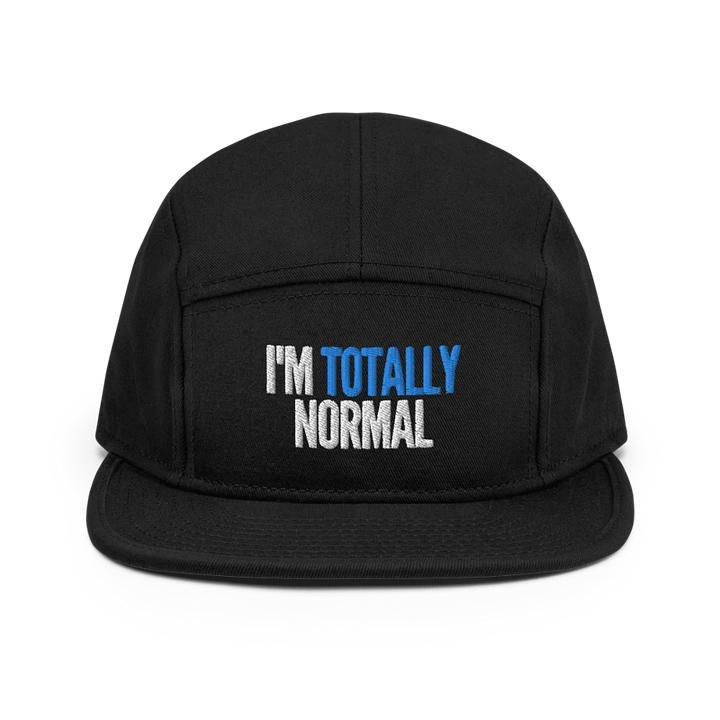 Totally Normal 5-Panel Camper Hat product image (1)