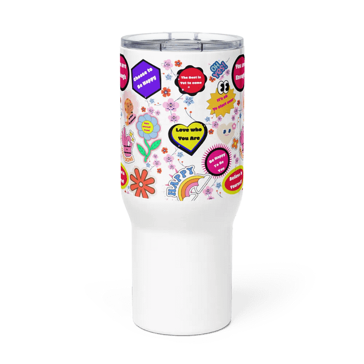 Empowerment Sticker Collage Travel Mug product image (2)