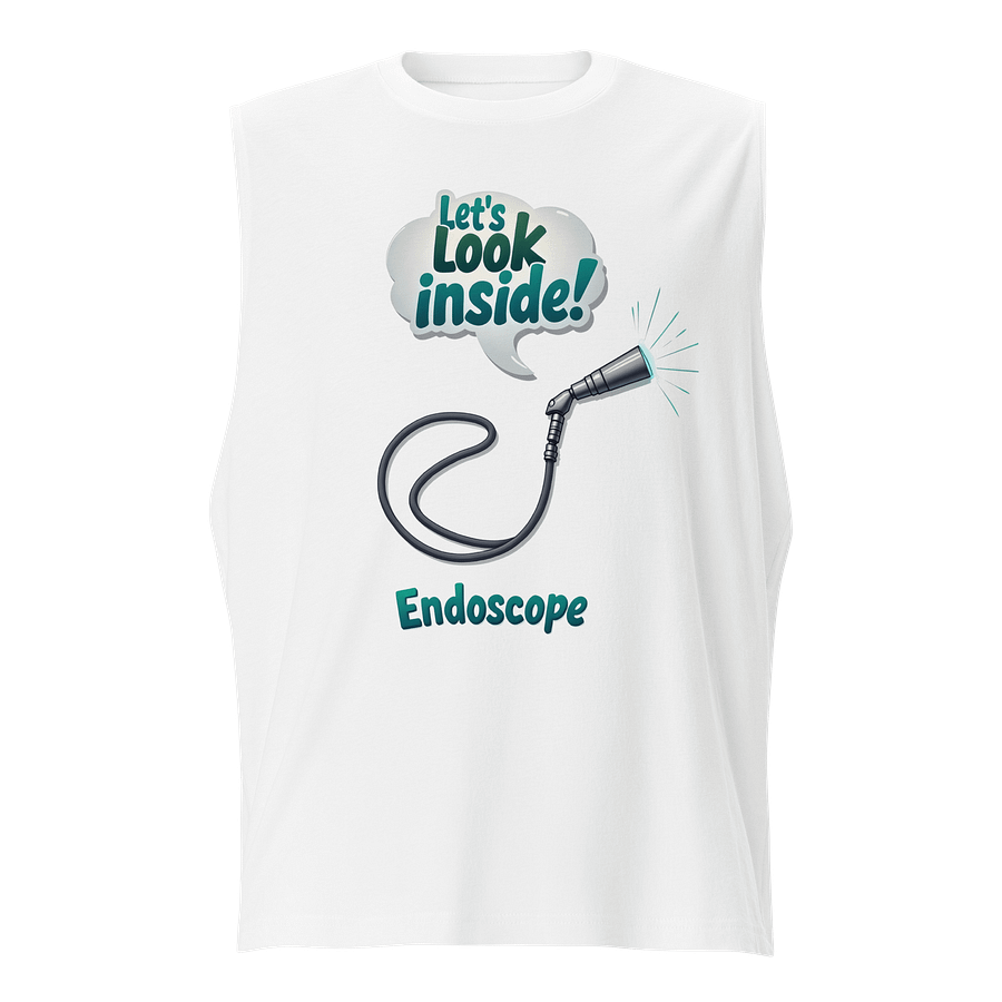 Explore Within: Endoscope Illustrated Muscle Tank product image (1)
