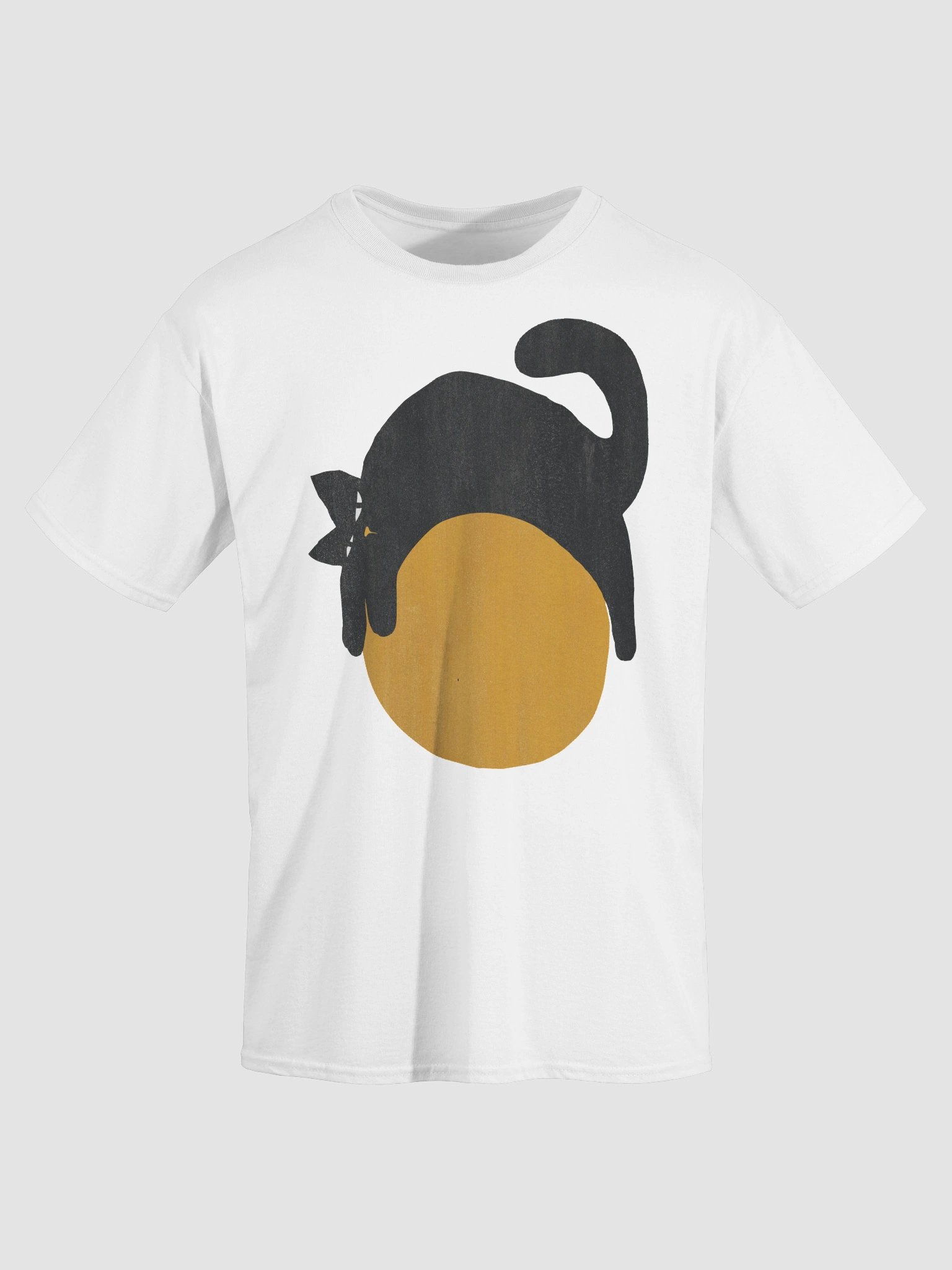 Lazy cat on a ball graphic T-Shirt product image (83)
