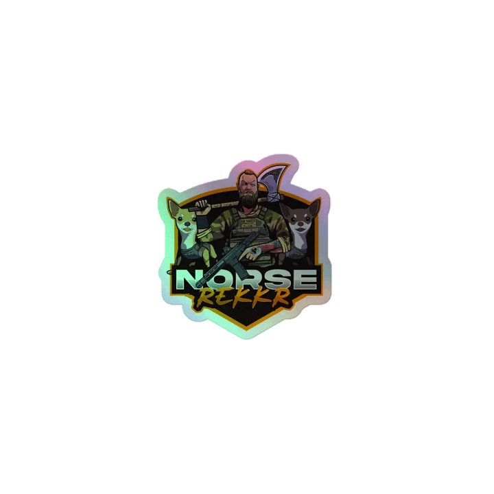NorseRekkr Holographic Sticker Sheet product image (1)