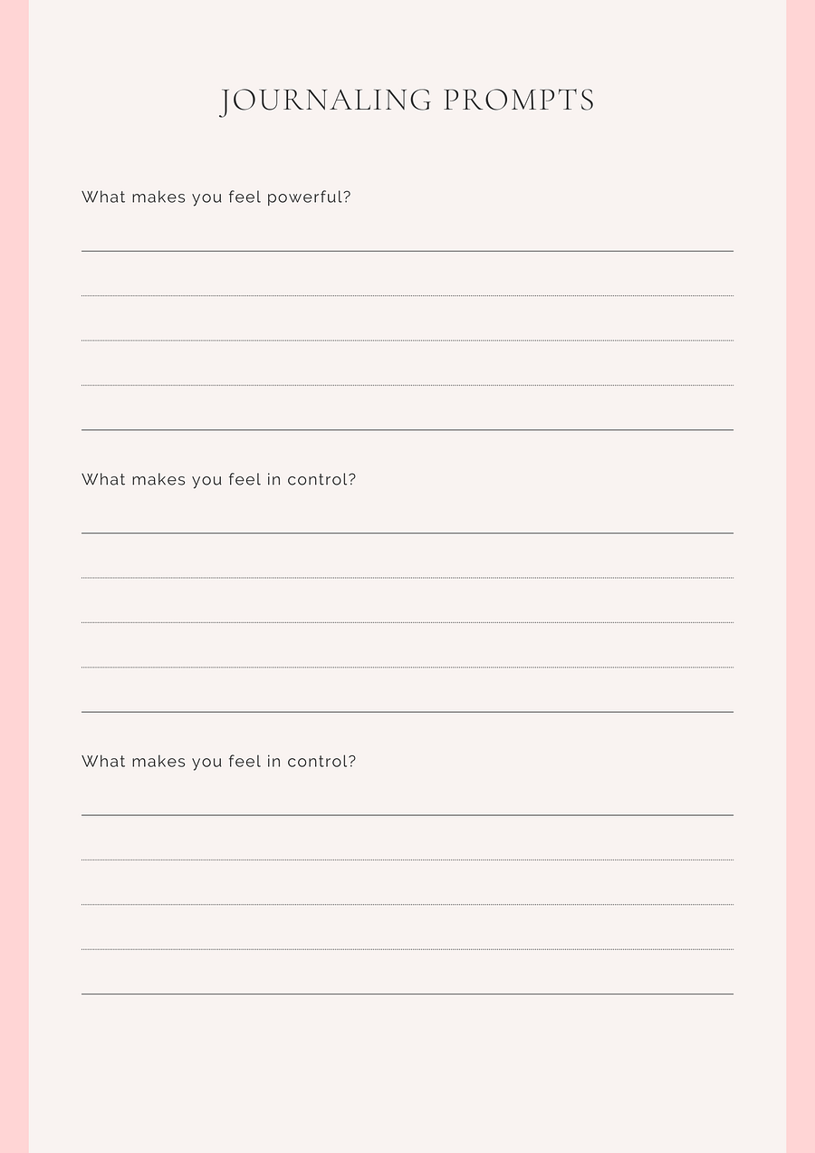 Self-care work-book product image (3)