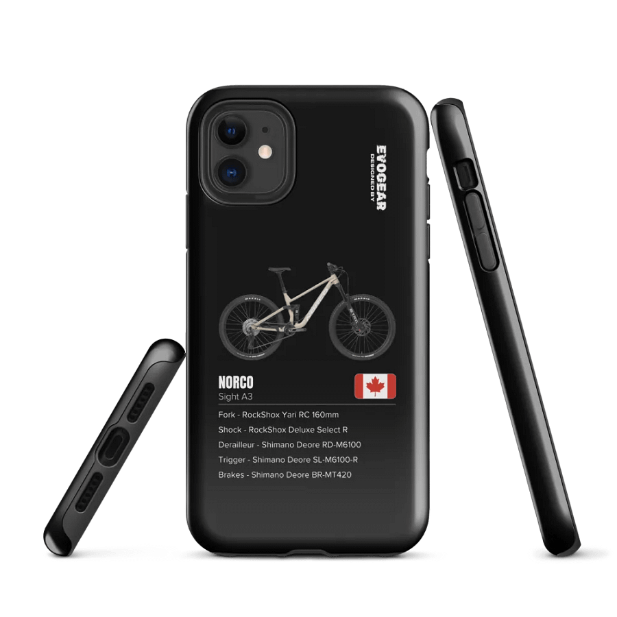 Black Norco Sight A3 iPhone Case product image (1)