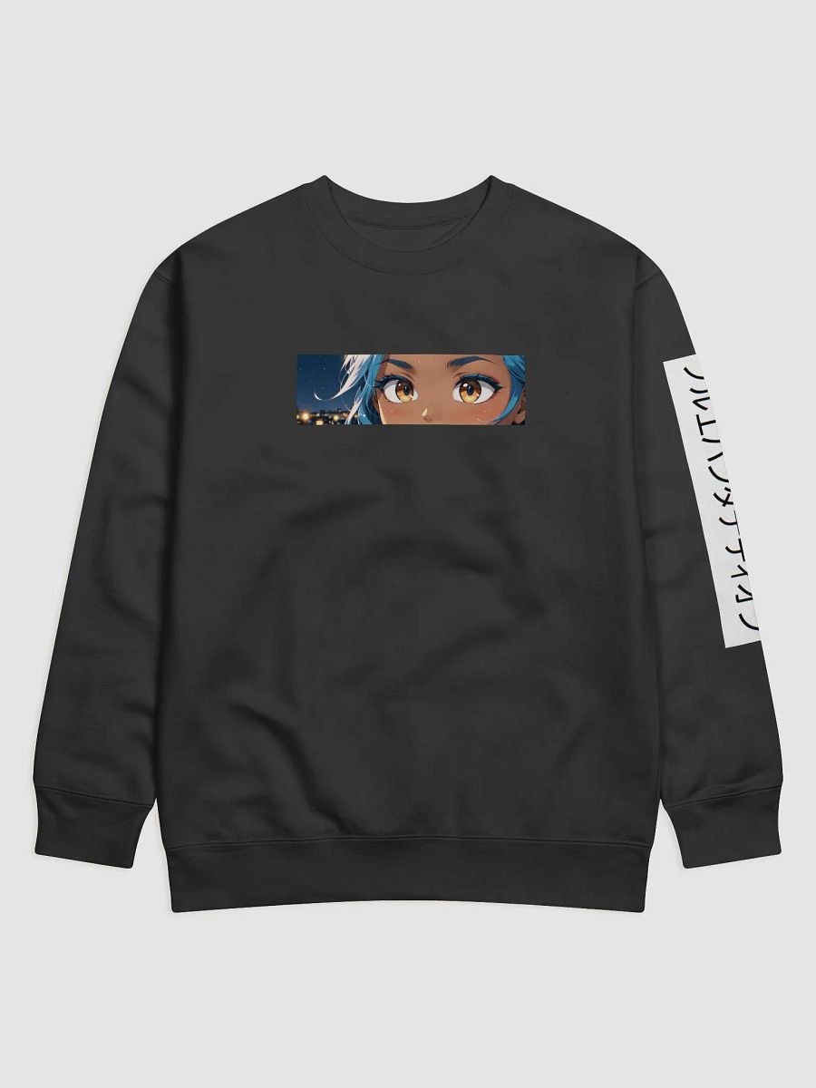 Panda Eyes Sweater - Black on White product image (1)