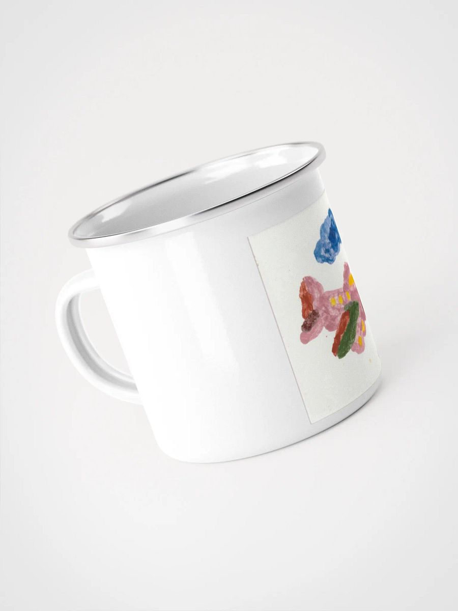 Kid Airplane (Enamel Mug) product image (4)