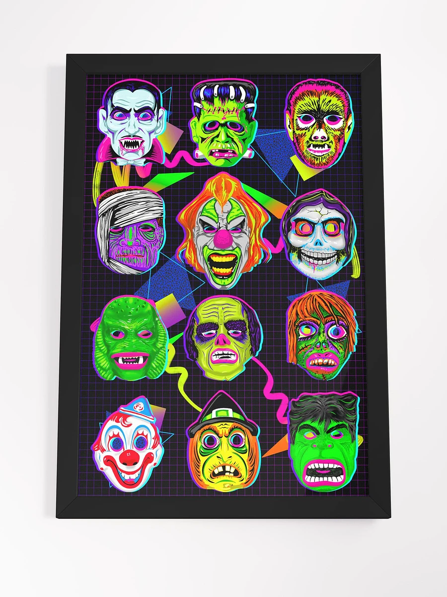 Horror Icons Framed Artwork product image (4)