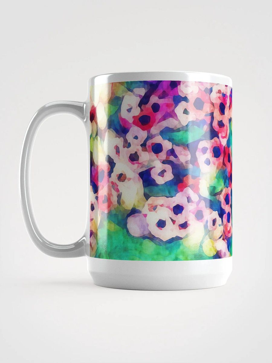 Abstract Graphic | White Coffee Mug | Tea Tree Floral product image (1)