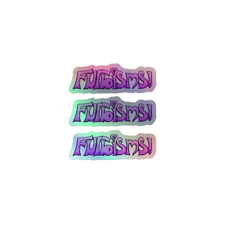Holographic Logo Sticker (3) product image (1)