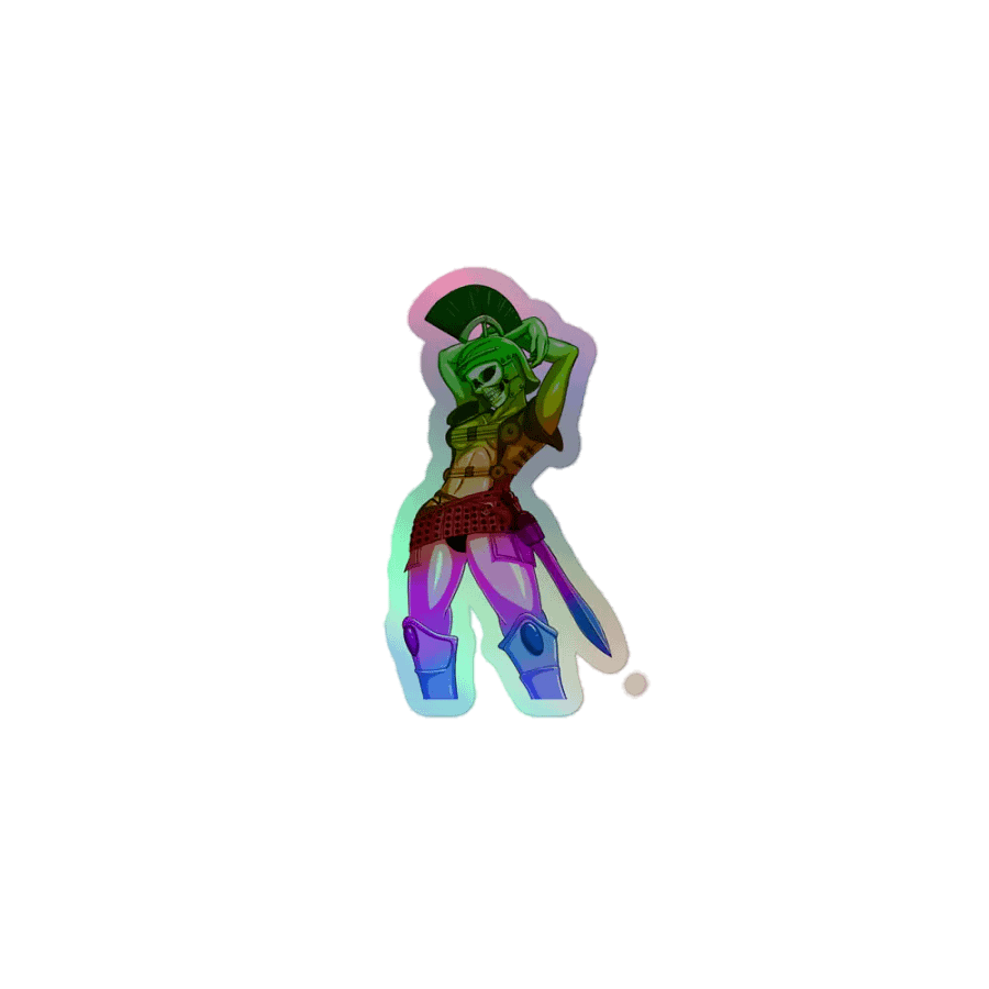 Centurion Waifu Holographic Sticker product image (1)