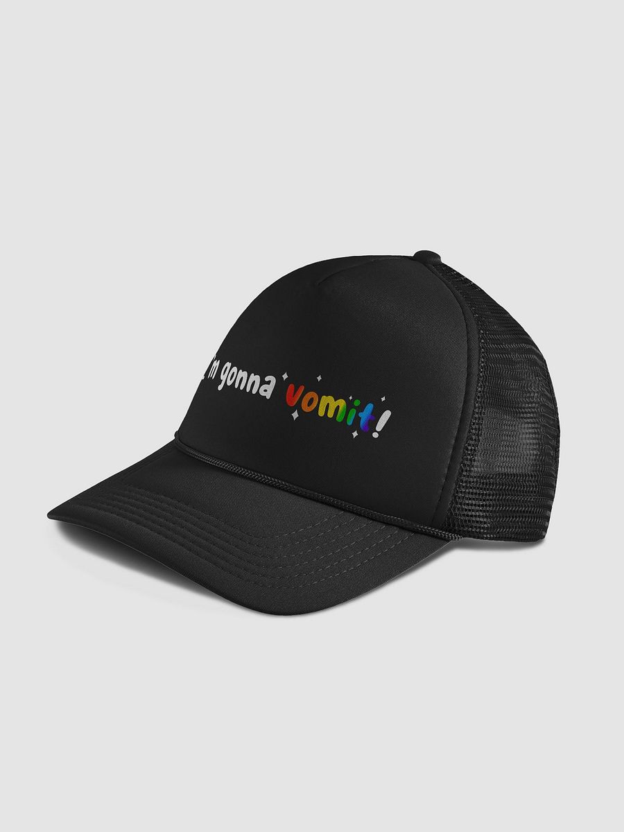 I'm Gonna Vomit Foam Trucker Hat product image (4)