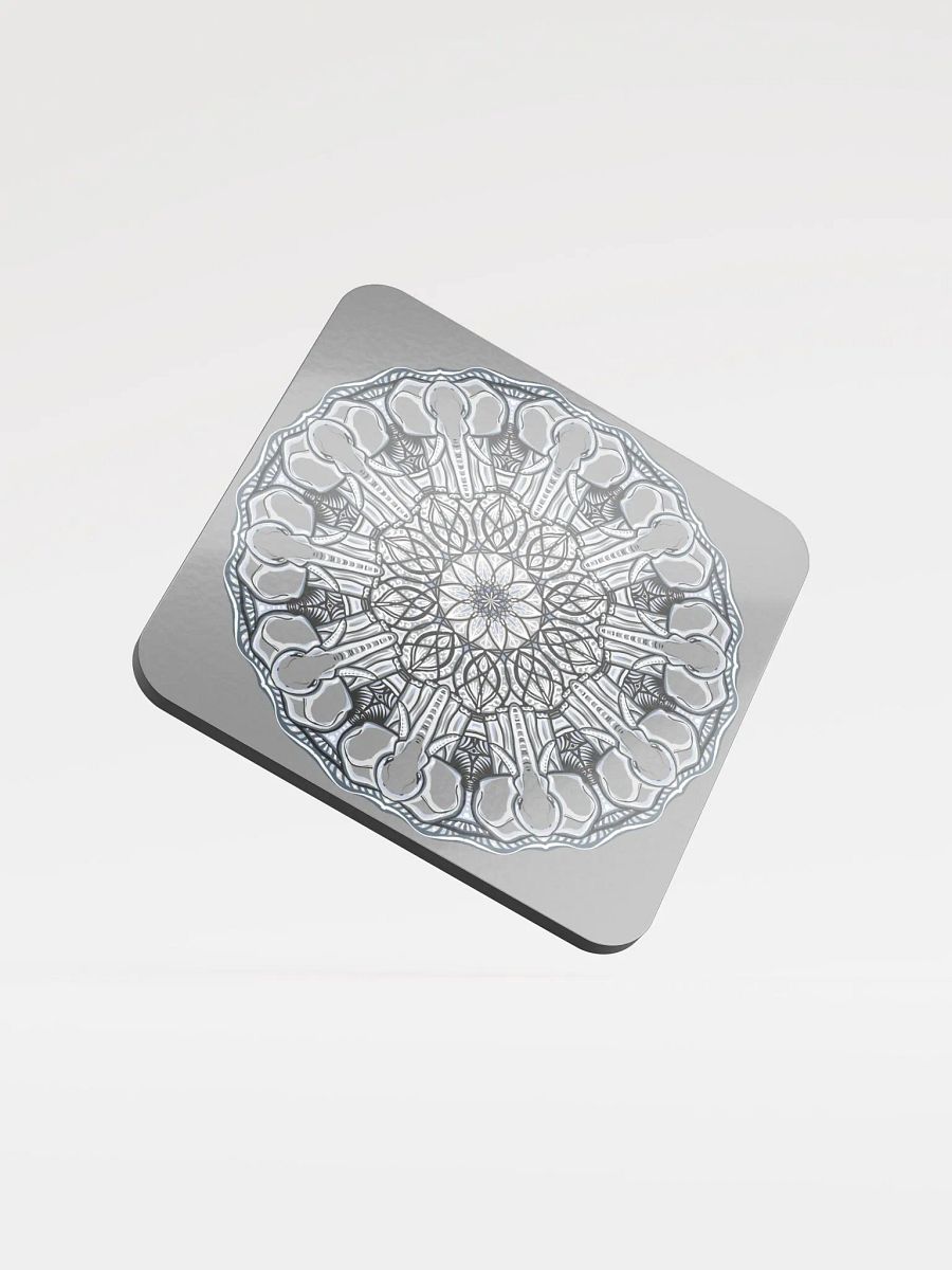 Symmetrical Serenity Cork Coaster product image (1)
