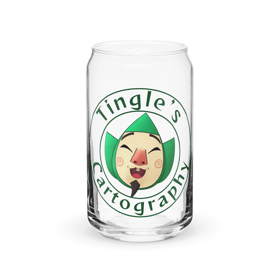 Tingle's Cartography 16oz Glass product image (2)