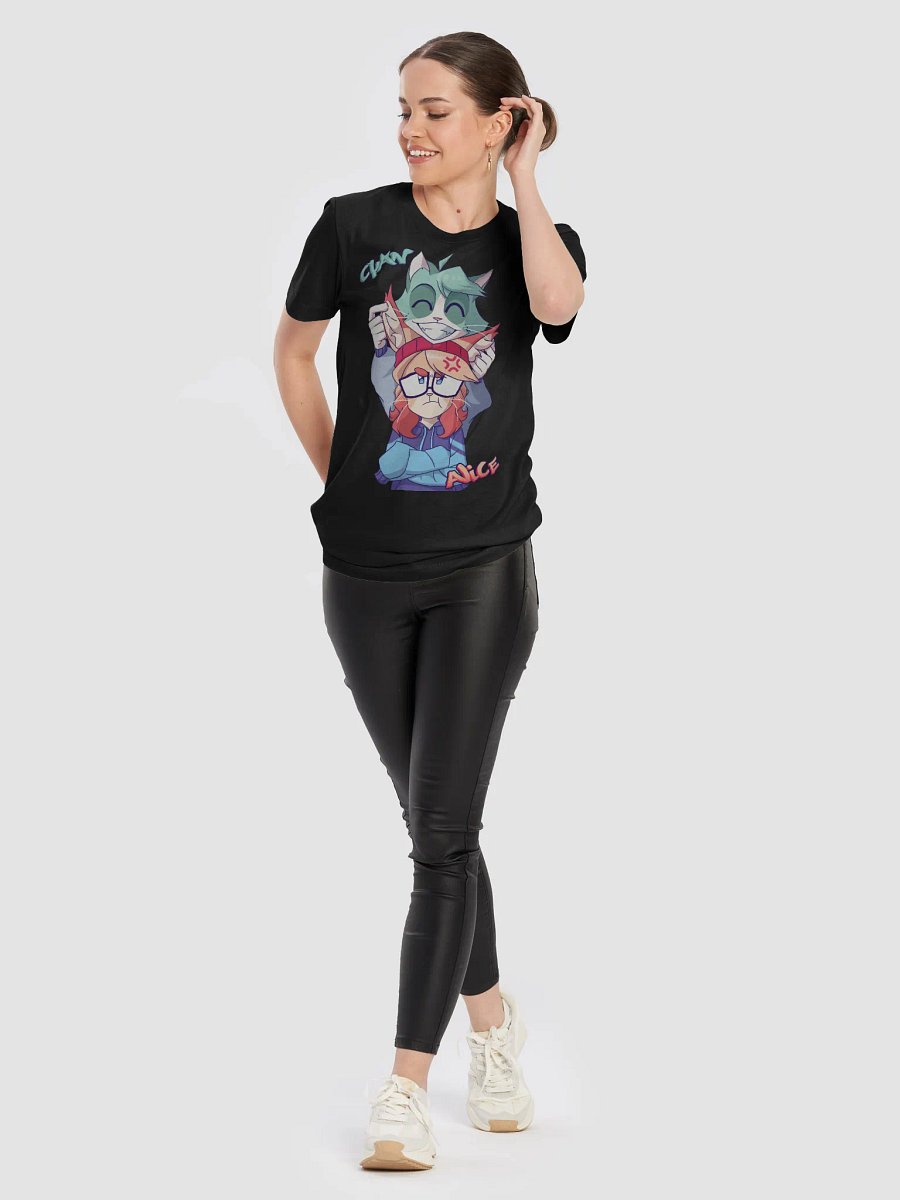 Cyan Teasing Alice's Ears Supersoft T-Shirt product image (10)