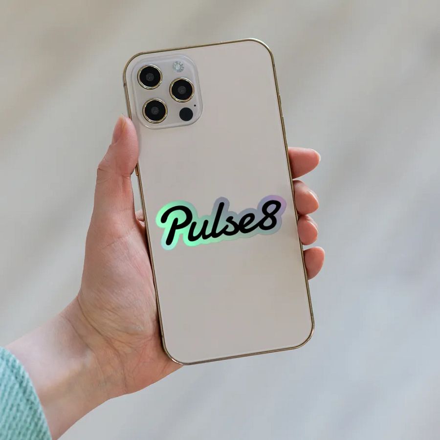 Pulse8 Logo Holo Sticker product image (6)