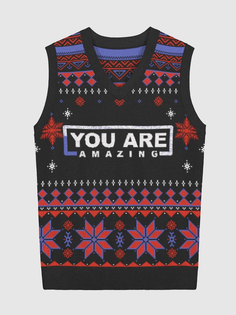 Knitted V-Neck Vest - Amazing Collections product image (2)