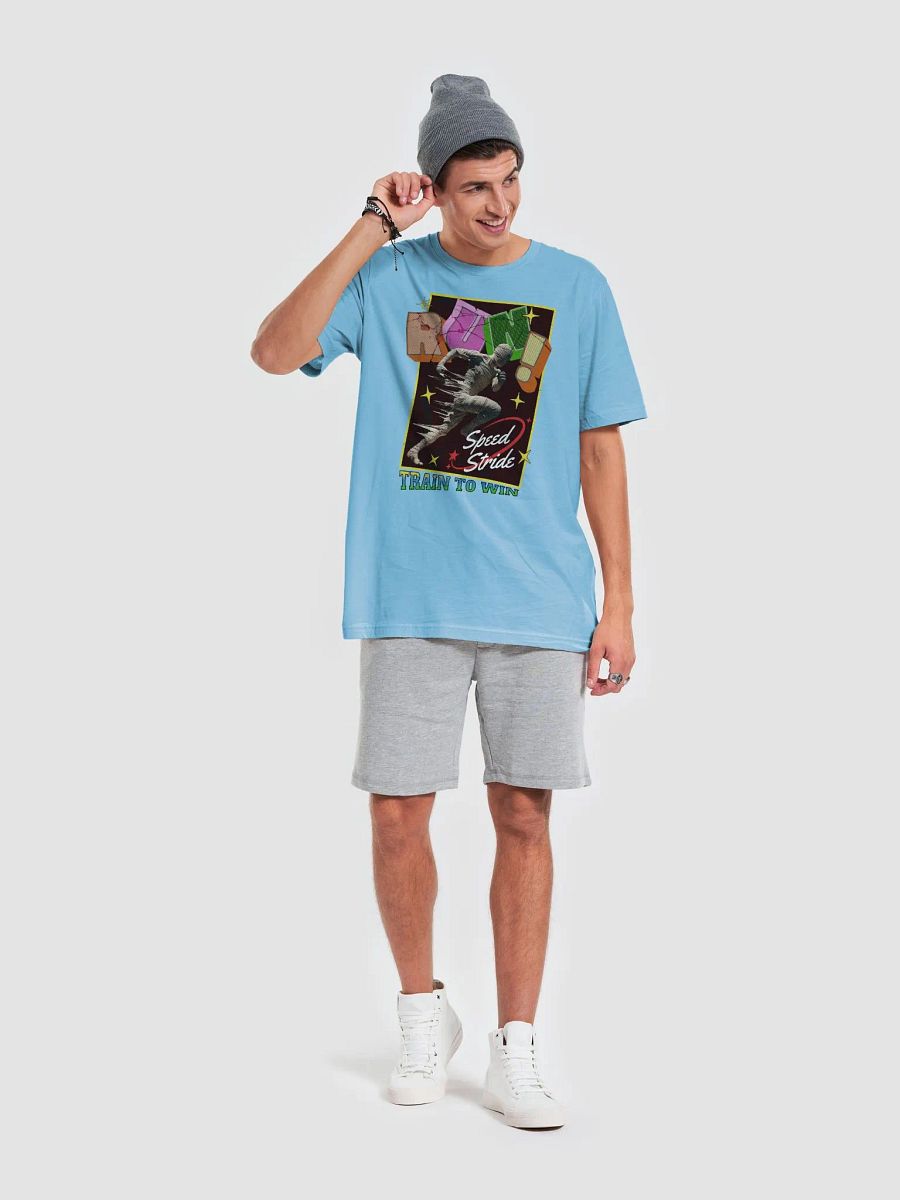 Train To Win Block Letters Run! Dynamic Stride T-Shirt product image (4)