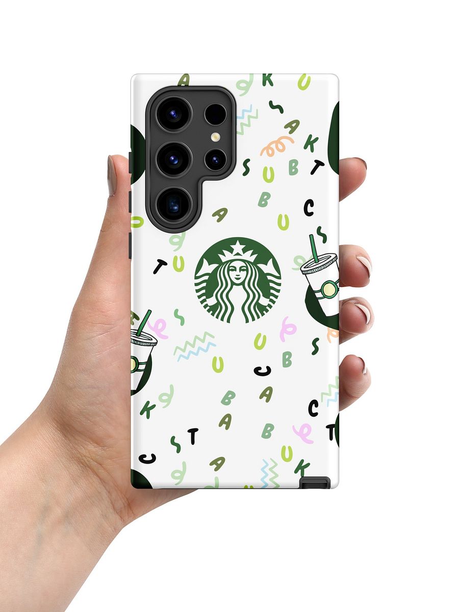Starbucks Inspired Samsung Case I Aesthetic I Trending Coffee Lover Phone Cover I Wireless Charging Supported product image (4)