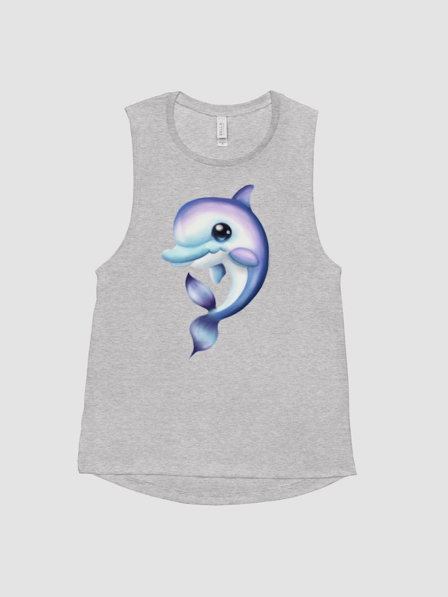 Dolphin Cutie Women's Muscle Tank product image (1)