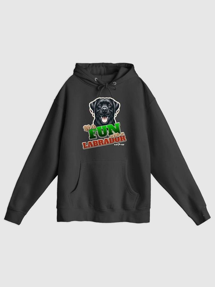 Fun Labrador Life Premium Hoodie product image (2)