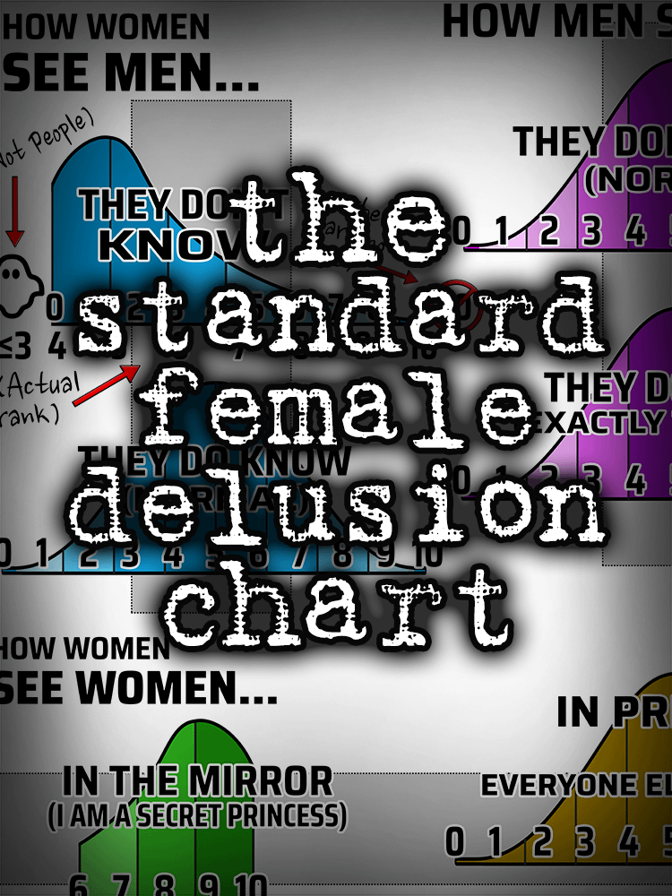 STANDARD FEMALE DELUSION CHART product image (1)