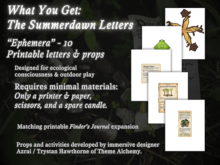 Summerdawn Expansion – Wildling Letter Pack for When The Wisplings Call product image (2)