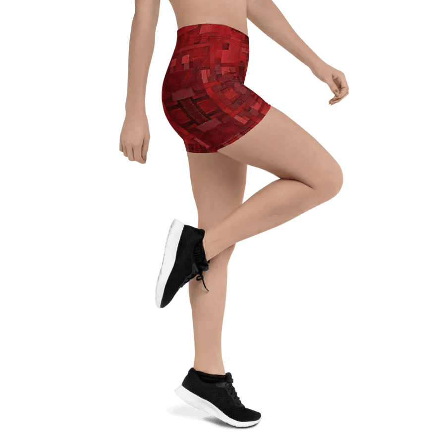 Red Passion Dream All-Over Print Shorts product image (4)