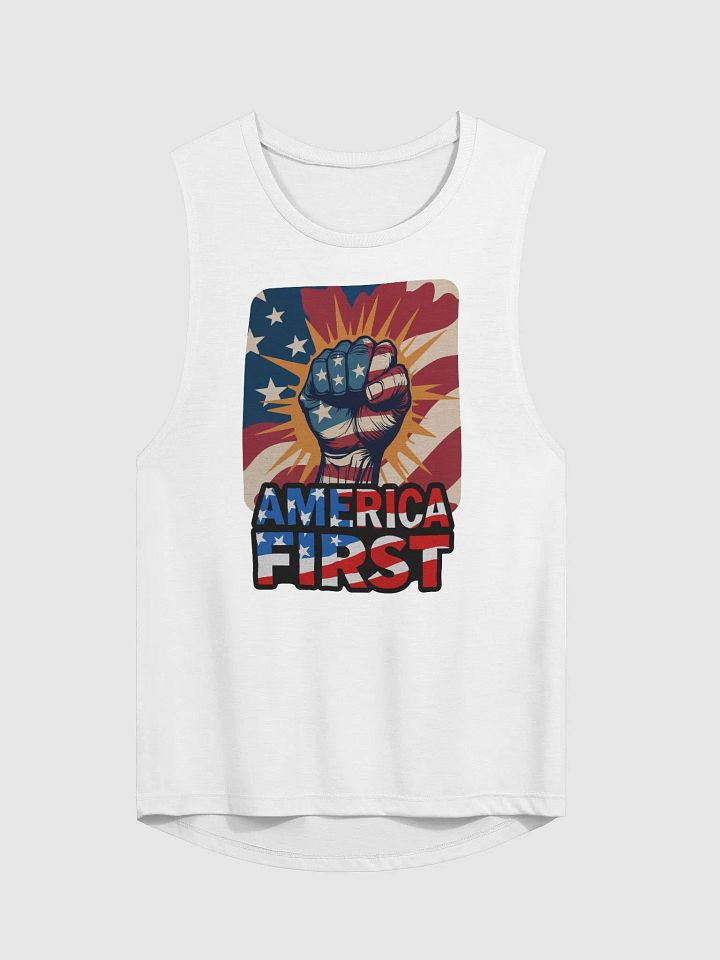 Women's Tank Top: America First product image (1)