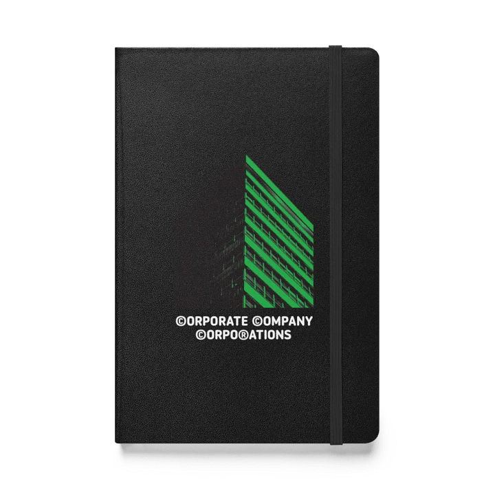 Corporate Company Corporations - Hardcover Bound Notebook | JournalBook® product image (1)