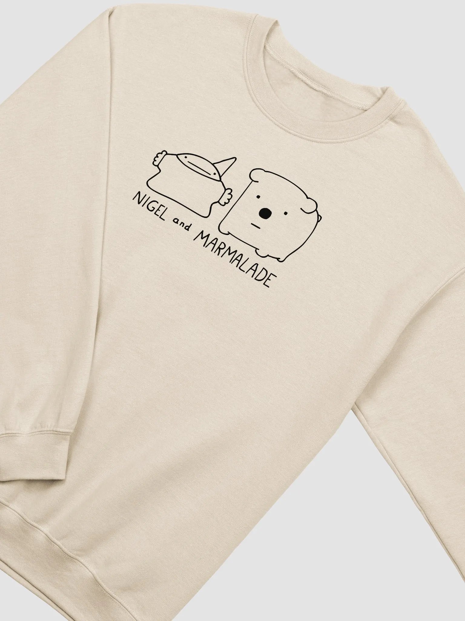 Nigel and Marmalade Outline | Sweatshirt product image (2)