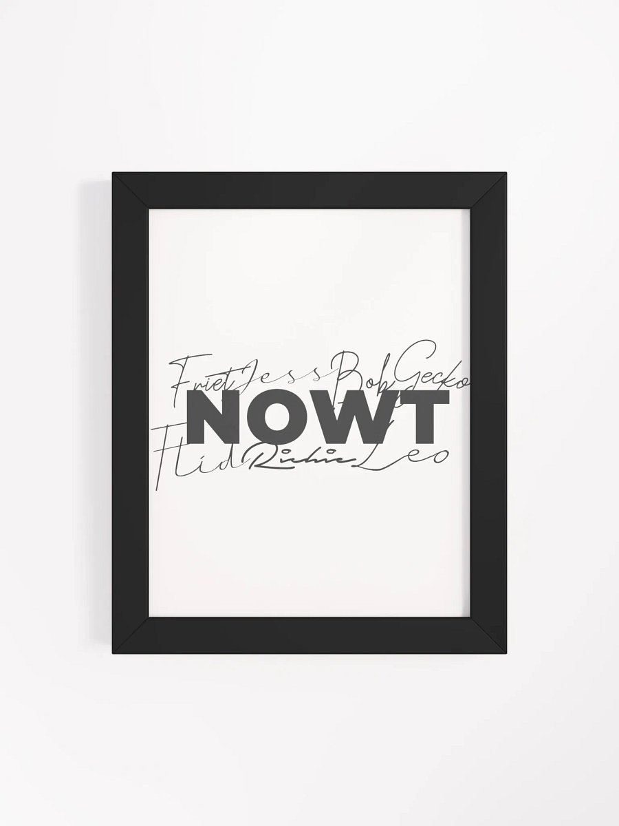 NOWT Poster: Signatures product image (23)