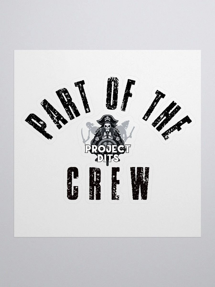 Part of the Crew Sticker product image (1)