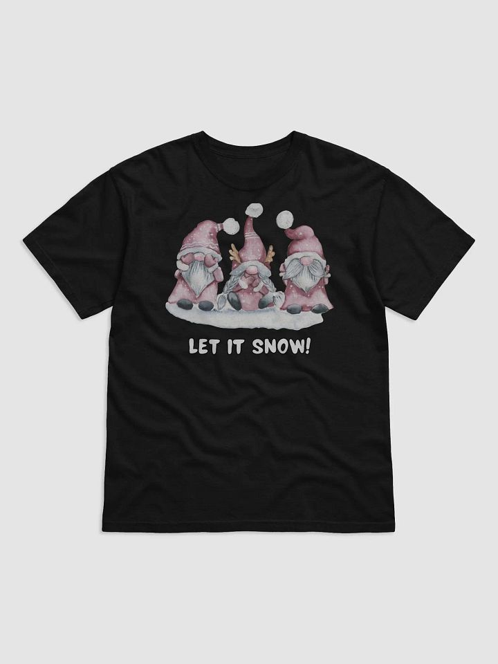 Let It Snow Gnome Trio T-Shirt product image (1)