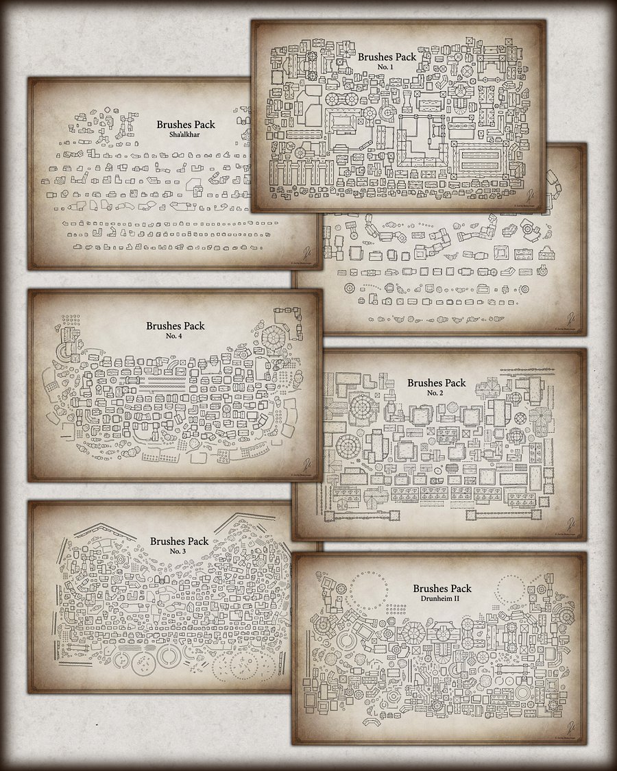 Map maker - Brush final bundle Pack product image (1)