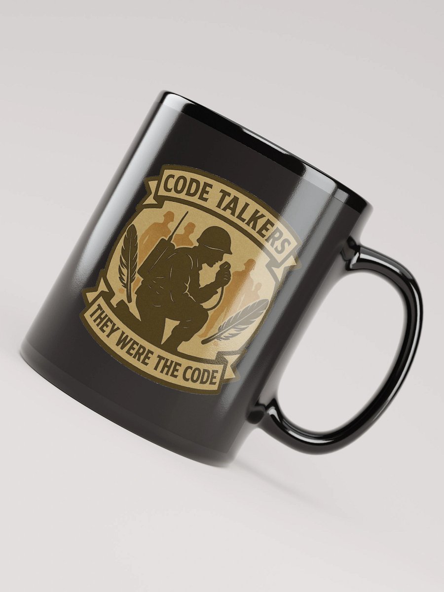 Code Talkers Mug - "They Were the Code" Black Edition product image (7)