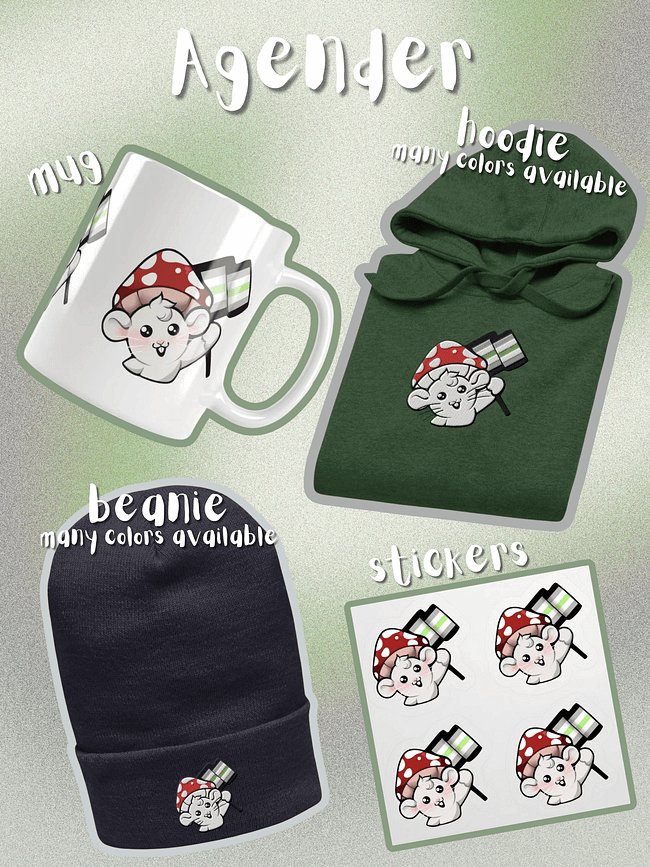 Agender merch