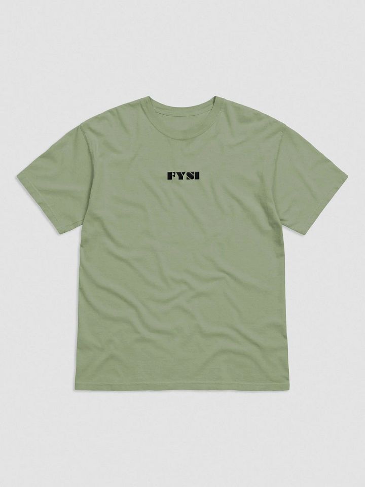 Midnight Embroidered Organic Cotton T-shirt product image (1)